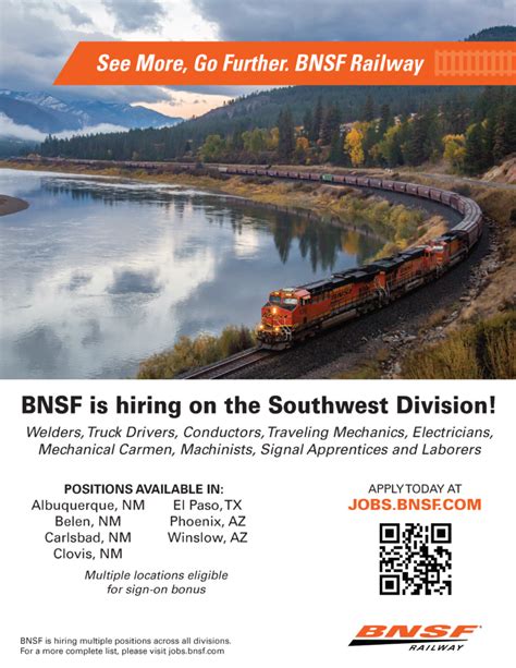 While many different railroads combined to form <b>BNSF</b>, the people who worked at those railroads shared many traits. . Bnsf railroad jobs